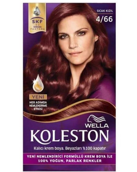 Koleston Set Saç Boyası 4/66 Sıcak Kızıl