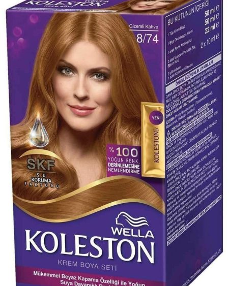 Koleston Süper Saç Boyası Gizemli Kahve 8/74 50 Ml Kategori: Saç Boyası