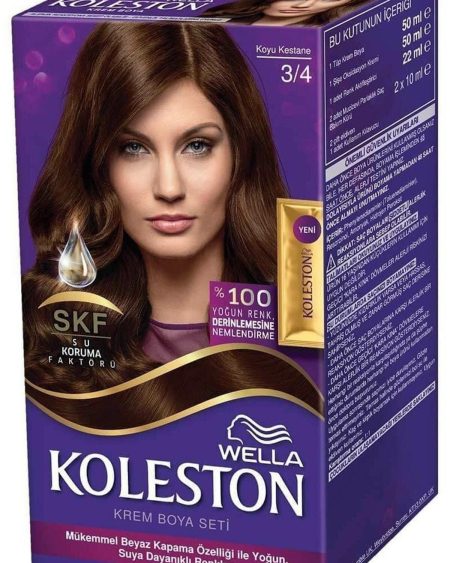Koleston Süper Saç Boyası Koyu Kestane 3/4 50 Ml Kategori: Saç Boyası