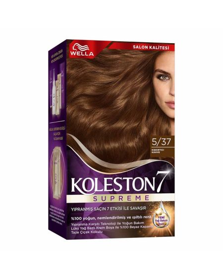 Koleston Supreme Saç Boyası 5/37 Kışkırtıcı Kahve