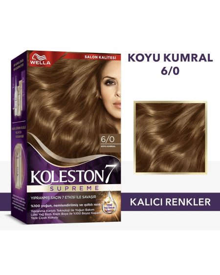 Koleston Supreme Saç Boyası 6/0 Koyu Kumral