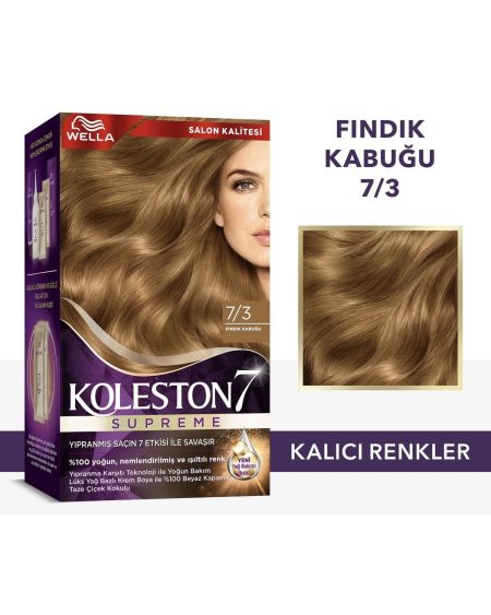 Koleston Supreme Saç Boyası 7/3 Fındık Kabuğu