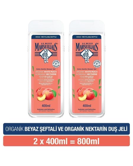 LPM Duş Jeli 400Ml Şeftali ve Nektarin x2 adet