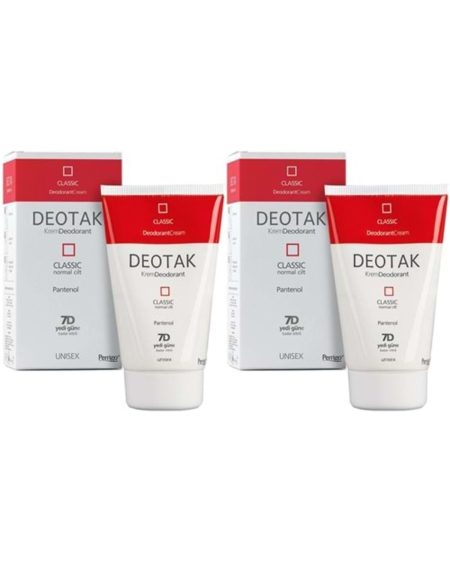 ( LTD ) Deotak Krem Deodorant 35ML Classic (Normal Cilt) (2 Li Set) ( TEKLİDİR )