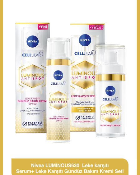 LUMINOUS630 Leke karşıtı Cilt Bakım Seti