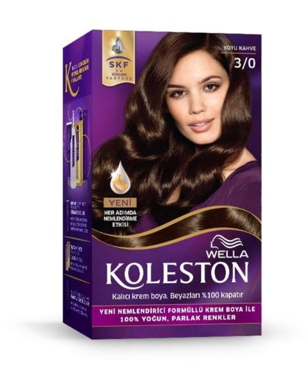Marka: Koleston Kit Saç Boyası 3/0 Koyu Kahve Kategori: Saç Boyası