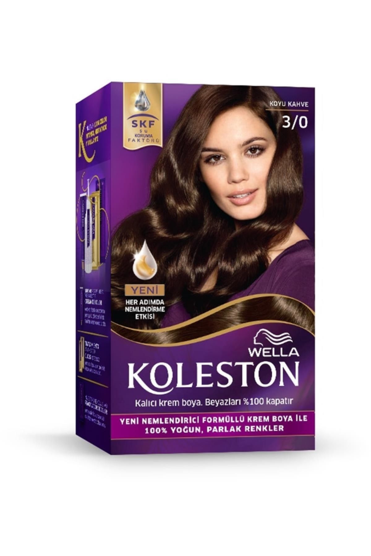 Marka: Koleston Kit Saç Boyası 3/0 Koyu Kahve Kategori: Saç Boyası