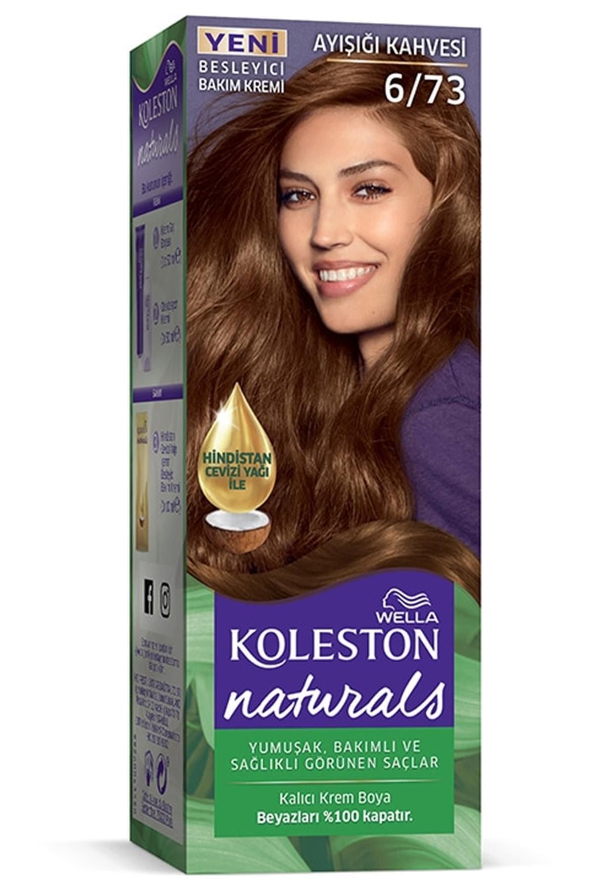 Marka: Koleston Naturals Saç Boyası 6/73 Ayışığı Kahvesi Kategori: Saç Boyası