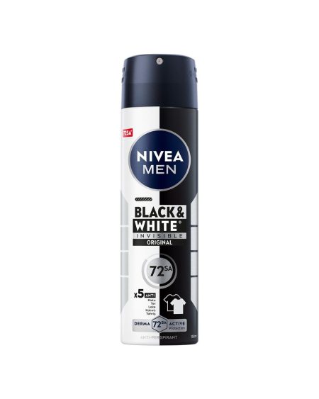 Men Deodorant Black & Whıte Invısıble Orıgınal 72sa Koruma 150 ml