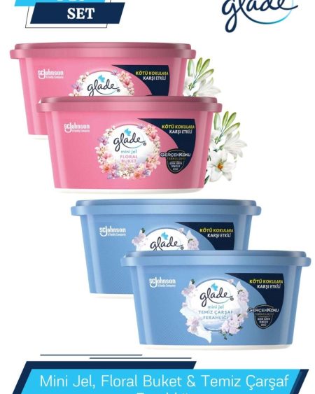 Mini Jel, Floral Buket & Mini Jel, Temiz Çarşaf Ferahlığı