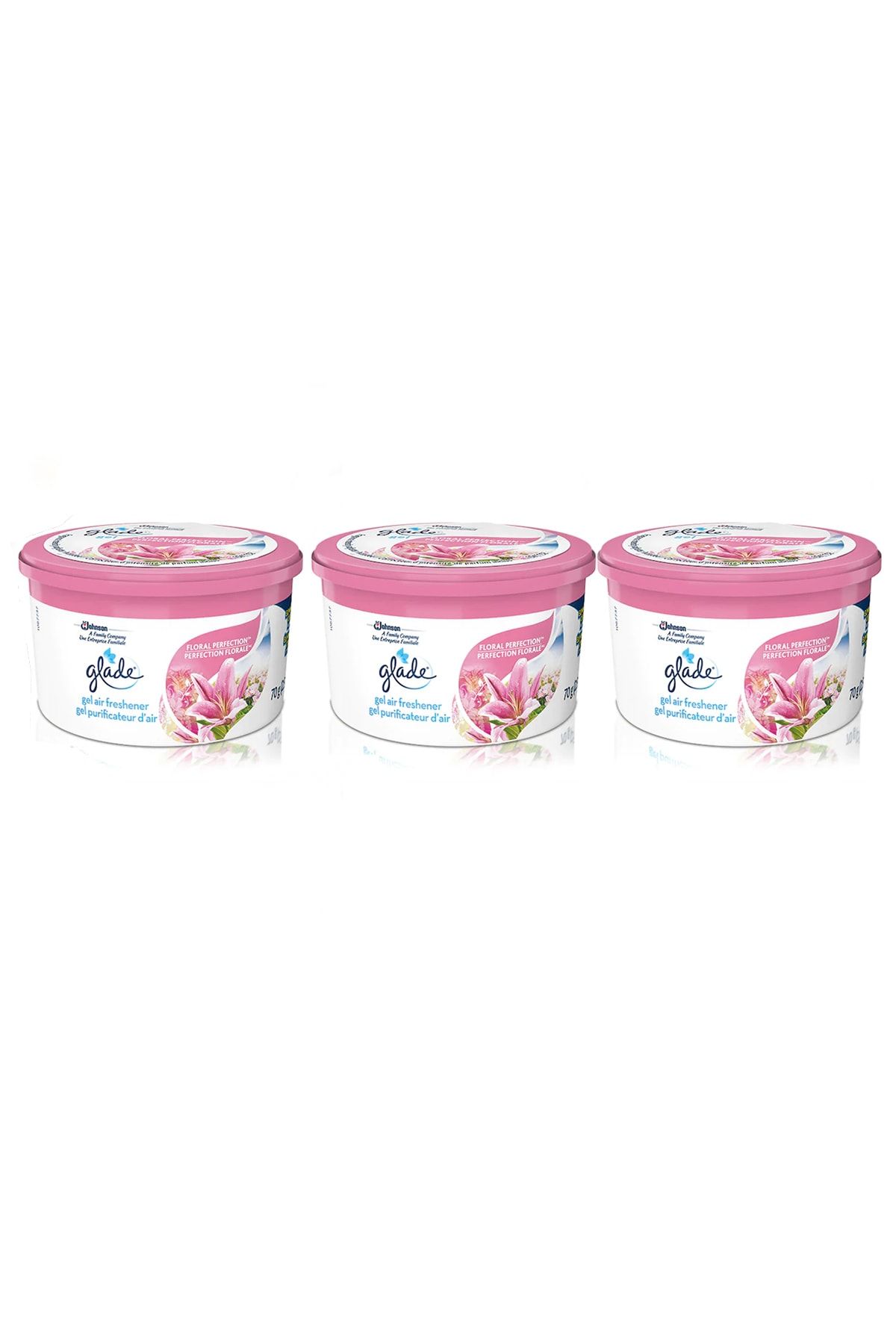 Mini Jel Oda Oto Kokusu Floral Buket 70 G 3 Adet