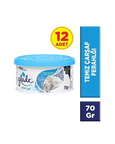 Mini Jel Temiz Çarşaf Ferahlığı 12'li