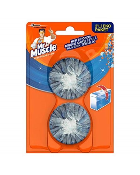 Mr Muscle Rezervuar Blok Eko Paket, 2x48 G