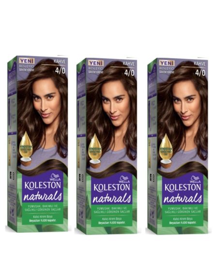 Naturals Kahve 4/0 3 Lü Paket