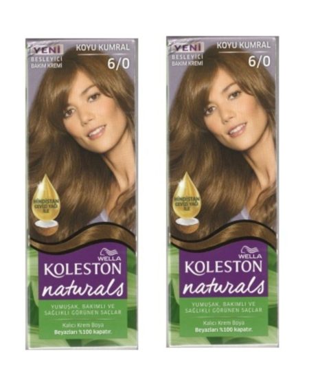 Naturals Koyu Kumral 6/0 (ikili)