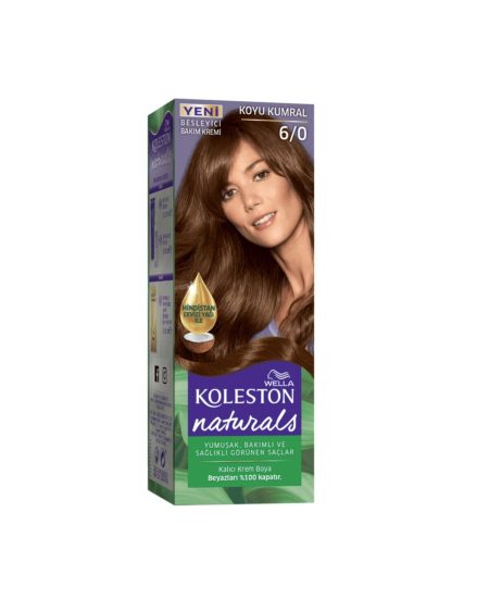 Naturals Saç Boyası 6/0 Koyu Kumral