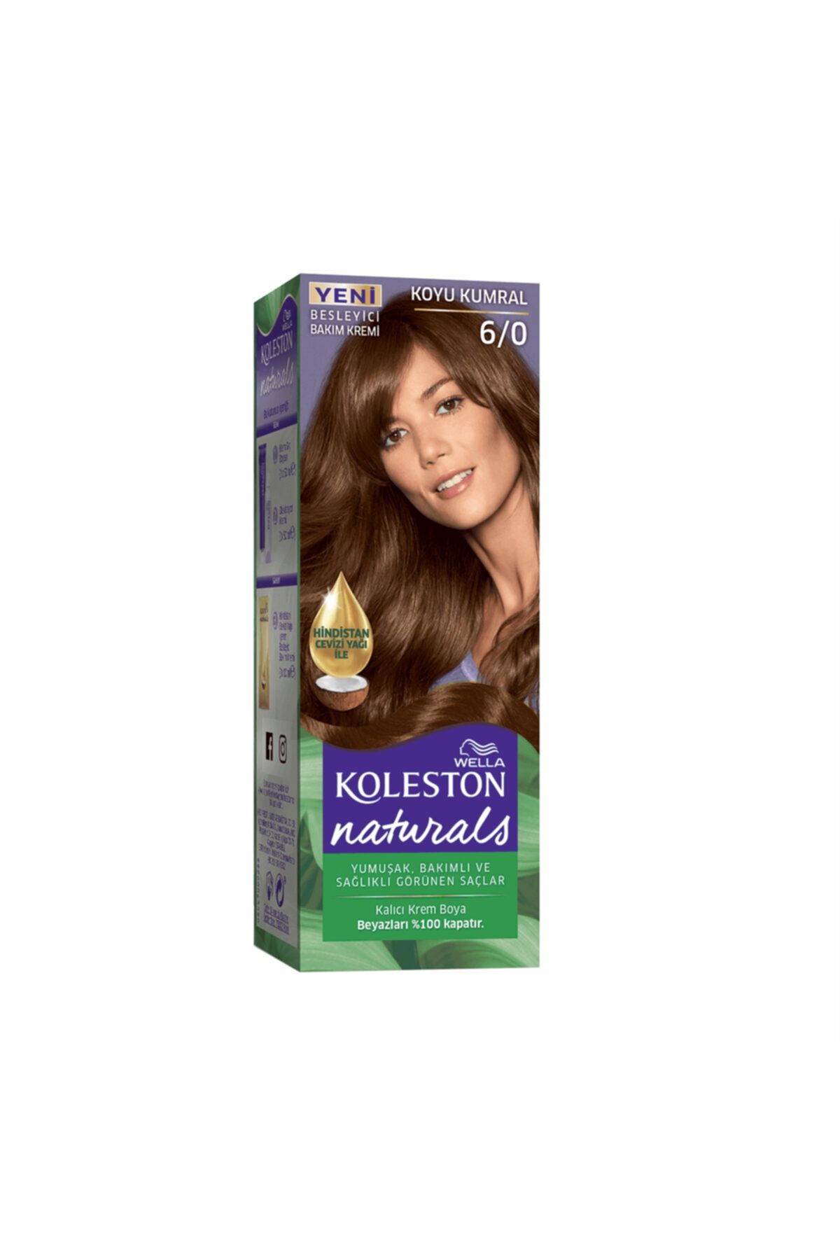 Naturals Saç Boyası 6/0 Koyu Kumral