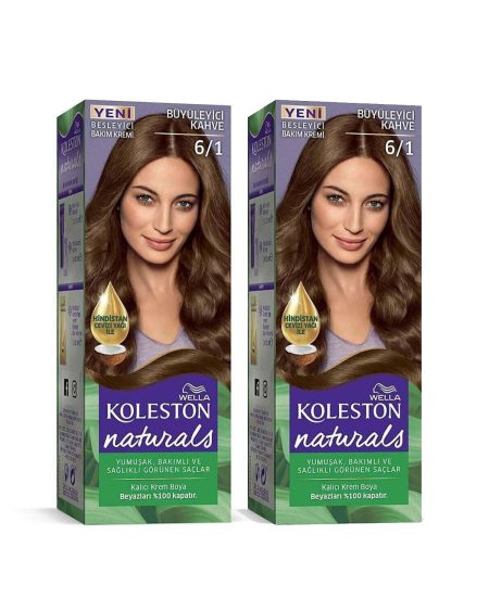 Naturals Saç Boyası Büyüleyici Kahve 6/1 X2 Adet