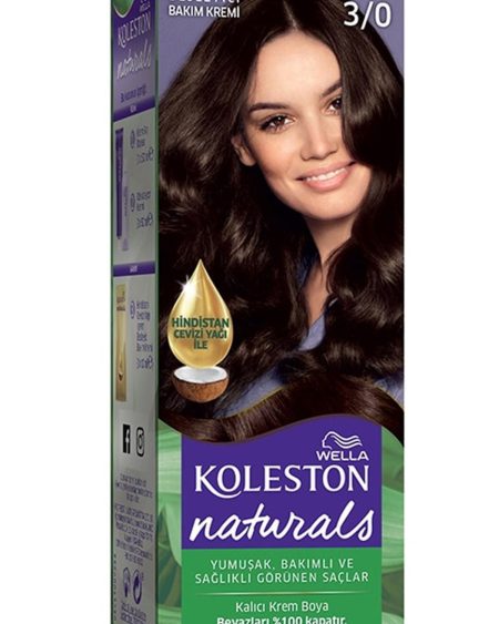 Naturals Yarı Set Boya 3/0 Koyu Kahve