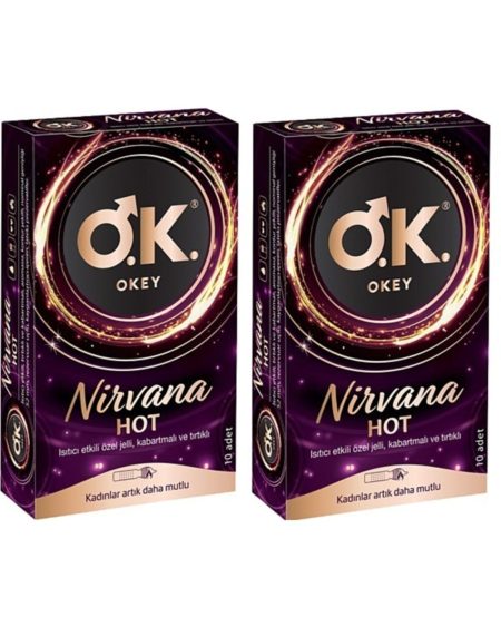 Nirvana Hot 10 Lu-ısıtıcı Etkili*2 Adet