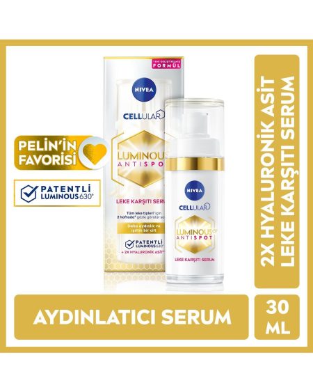 Nıvea Luminous630 Leke Karşıtı Aydınlatıcı Cilt Bakım Serumu 30 ml