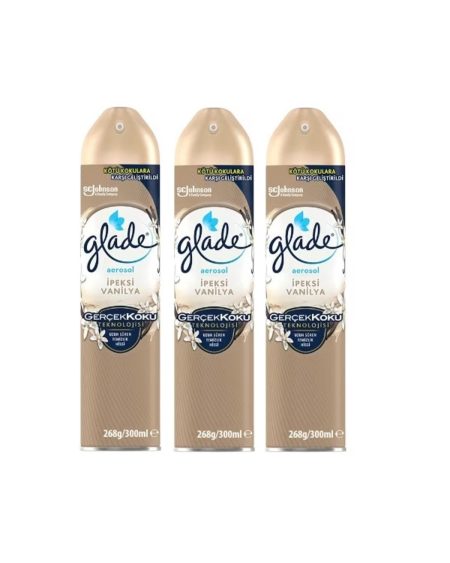 Oda Kokusu Aerosol Sprey Ipeksi Vanilya 300 Ml X 3 Adet