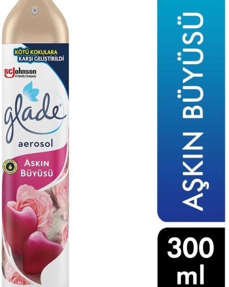 Oda Kokusu Hava Temizleyici Aerosol Sprey 300 Ml Aşkın Büyüsü 8690784616331