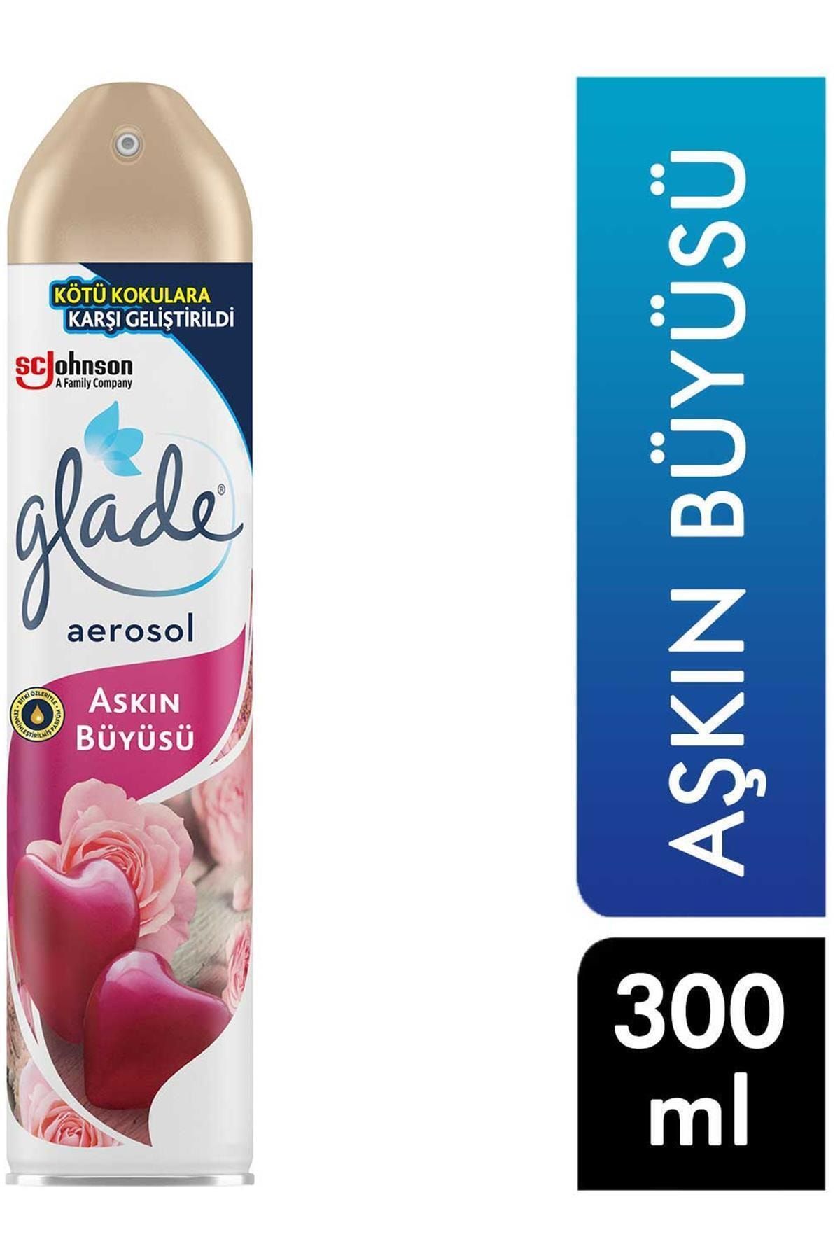 Oda Kokusu Hava Temizleyici Aerosol Sprey 300 Ml Aşkın Büyüsü 8690784616331