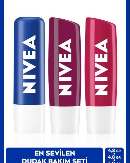 Original Care Renksiz Dudak Bakım Kremi 4.8gr, Böğürtlen Dudak Parlatıcı ve Kiraz Renkli Dudak Kremi