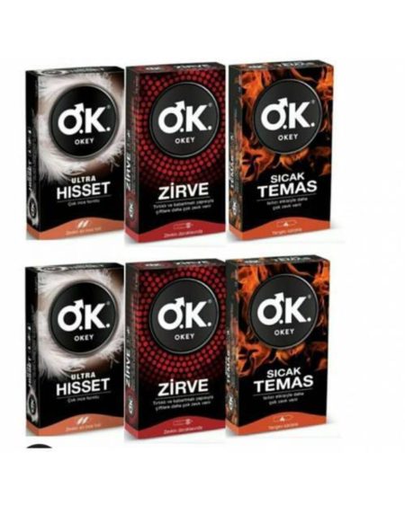 Prezervatif Ultra Hisset 20 Li + Zirve 20 Li + Sıcak Temas 20 Li