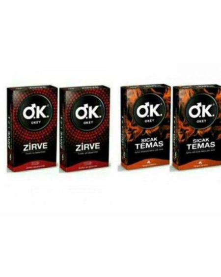 Prezervatif Zirve 20'li Sıcak Temas 20'li