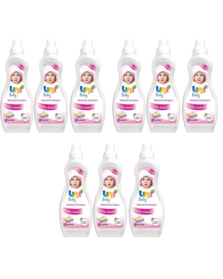 Pudra Kokulu Konstantre Yumuşatıcı 1,2 lt  9'lu Paket