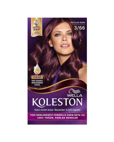 Saç Boya Set Patlıcan Moru 3/66