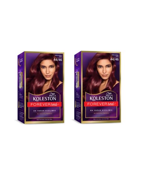 Saç Boyası 44/46 Koyu Ateşli Kızıl X 2 Adet