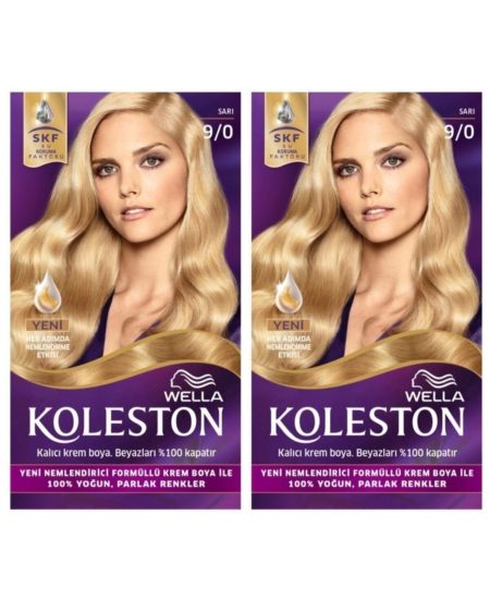Saç Boyası 9/0 Sarı X 2 Adet