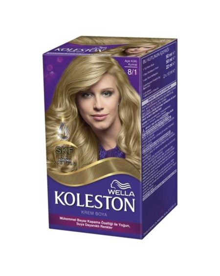 Saç Boyası Açık Küllü Kumral 8-1