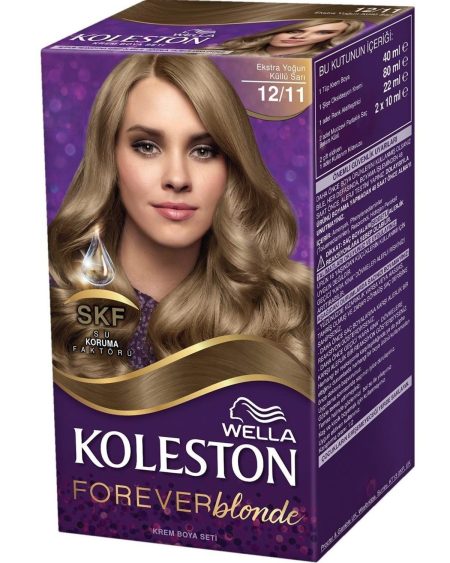 Saç Boyası Kit 12 11 Yoğun Küllü Sarı