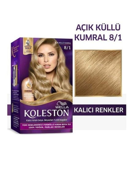 Saç Boyası No: 8/1 Açık Küllü Kumral