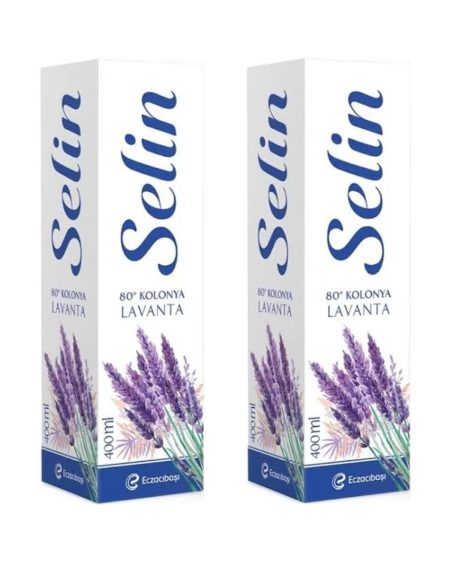SELİN Lavanta Kolonya Pet 400 Ml 2 Adet