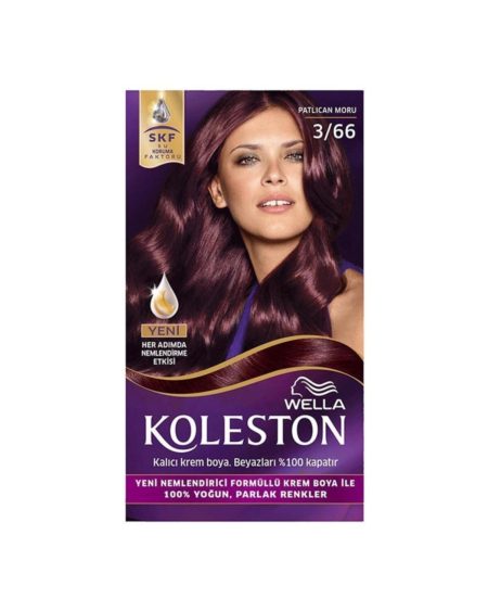 Set 3/66 Patlıcan Moru Saç Boyası Wella