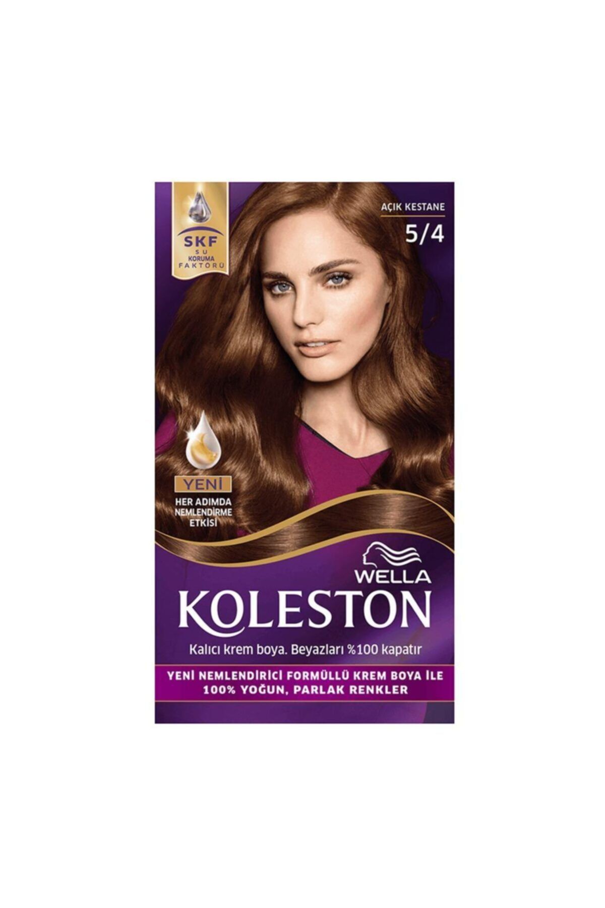 Set 5.4 Açık Kestane Saç Boyası