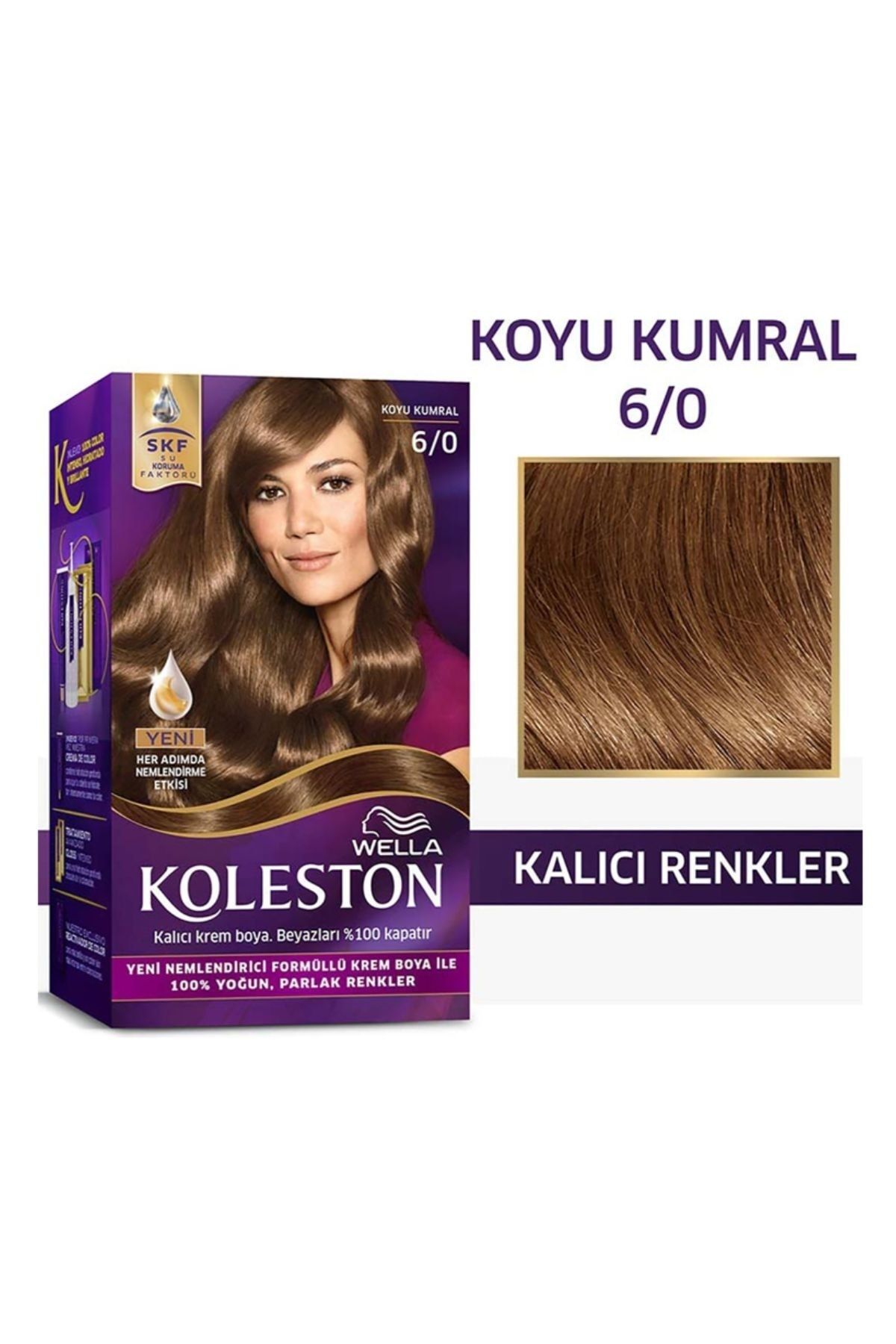 Set 6/0 Koyu Kumral Saç Boyası