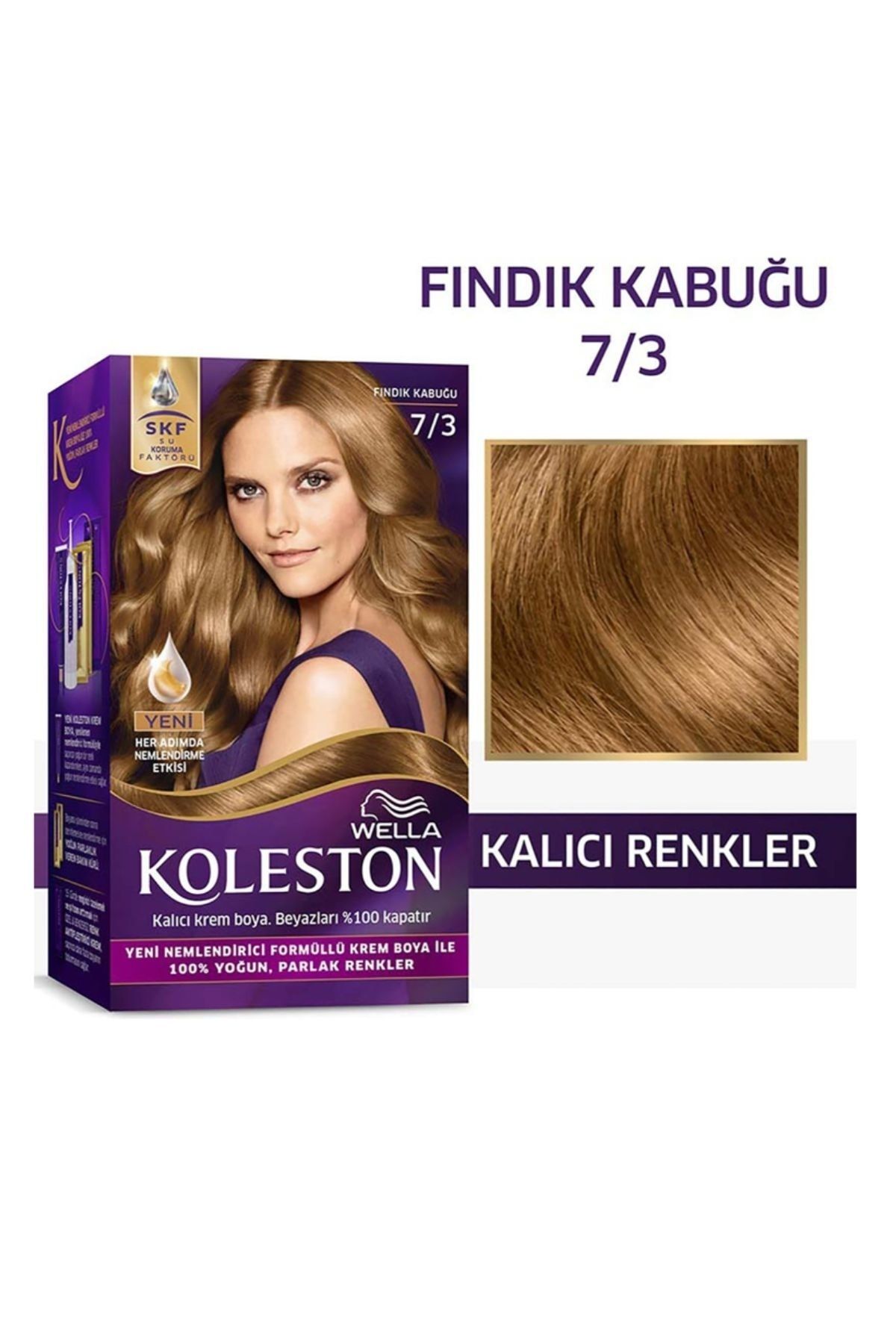 Set 7-3 Fındık Kabuğu Saç Boyası