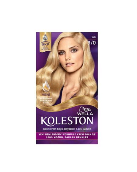 Set 9/0 Sarı Saç Boyası Wella