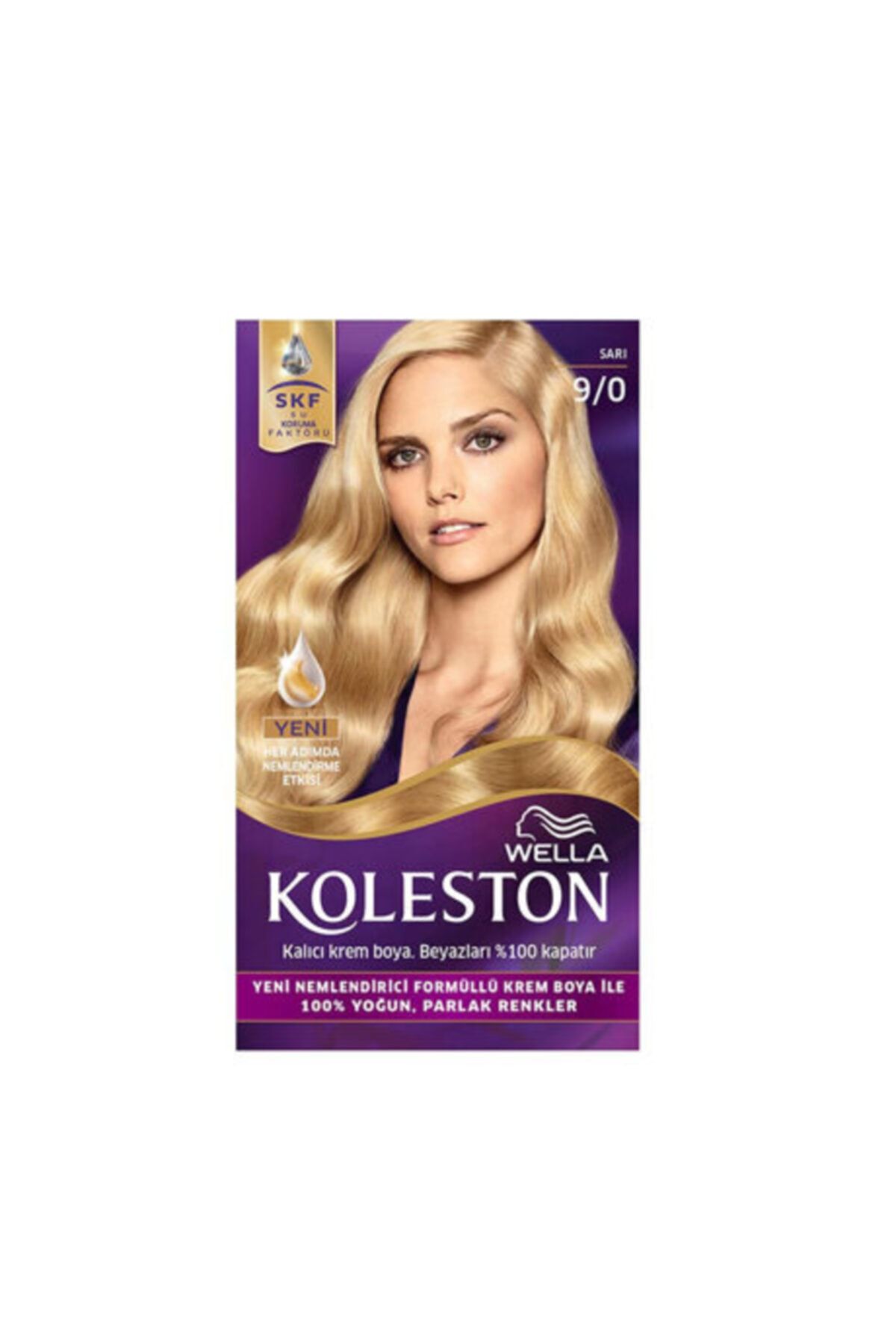 Set 9/0 Sarı Saç Boyası Wella