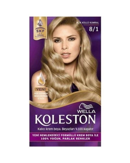 Set Küllü Açık Kumral Saç Boyası 8/1