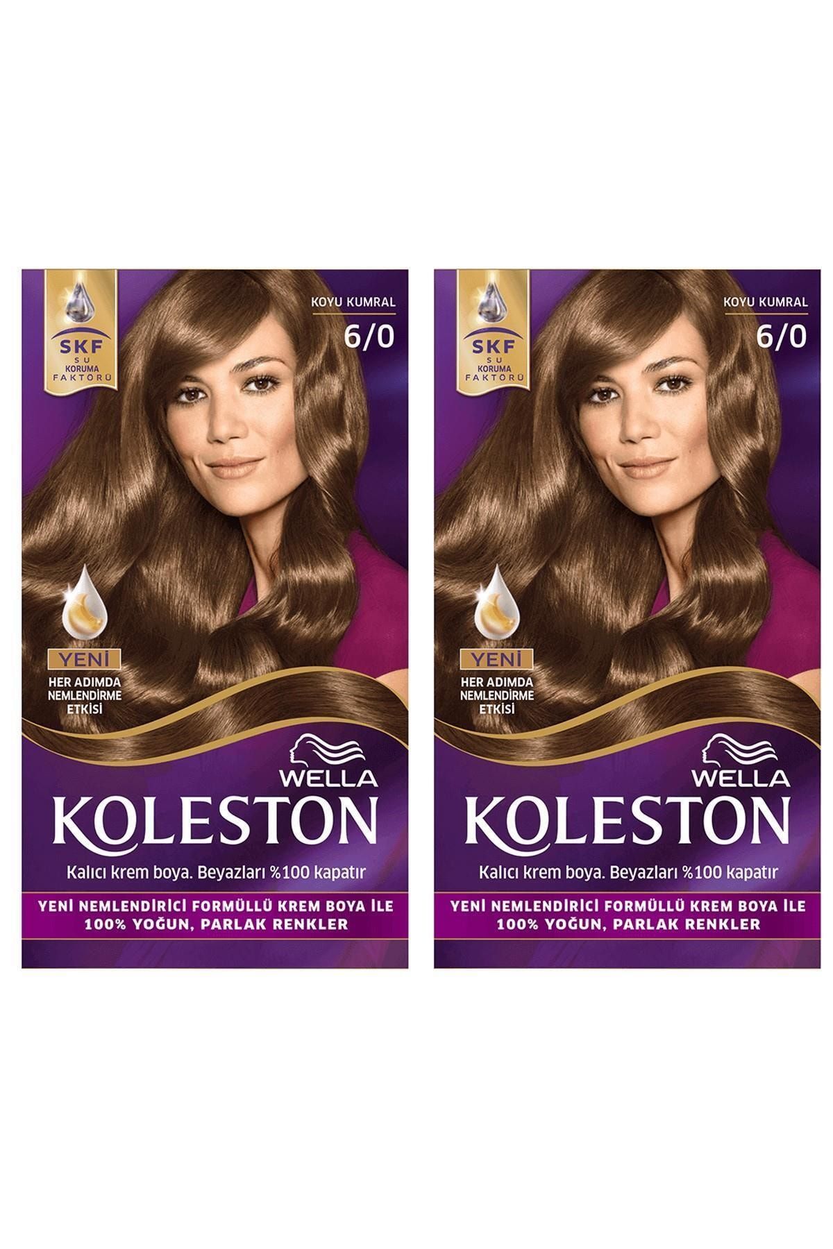 Set Saç Boyası 6/0 Koyu Kumral X2 Adet