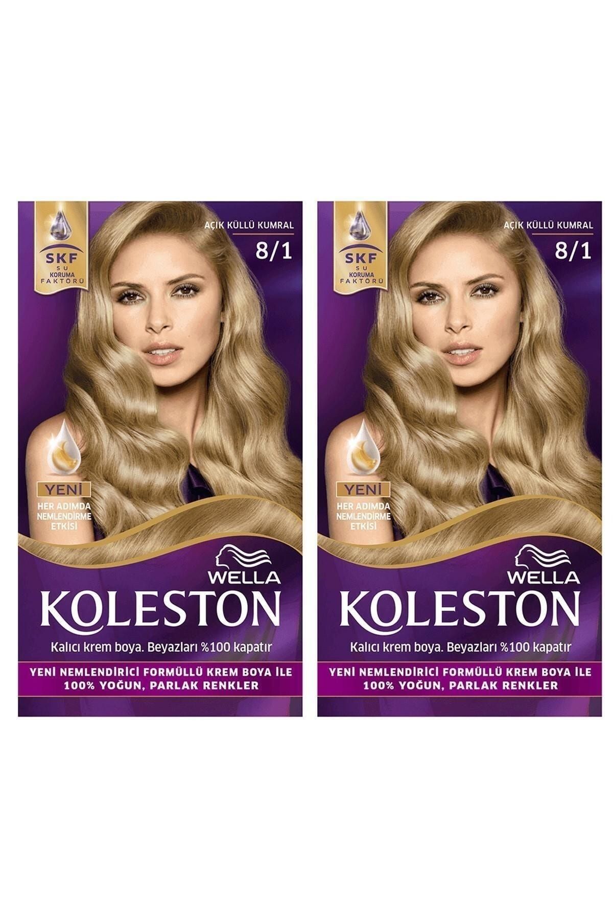 Set Saç Boyası 8/1 Açık Kullu Kumral X2 Adet