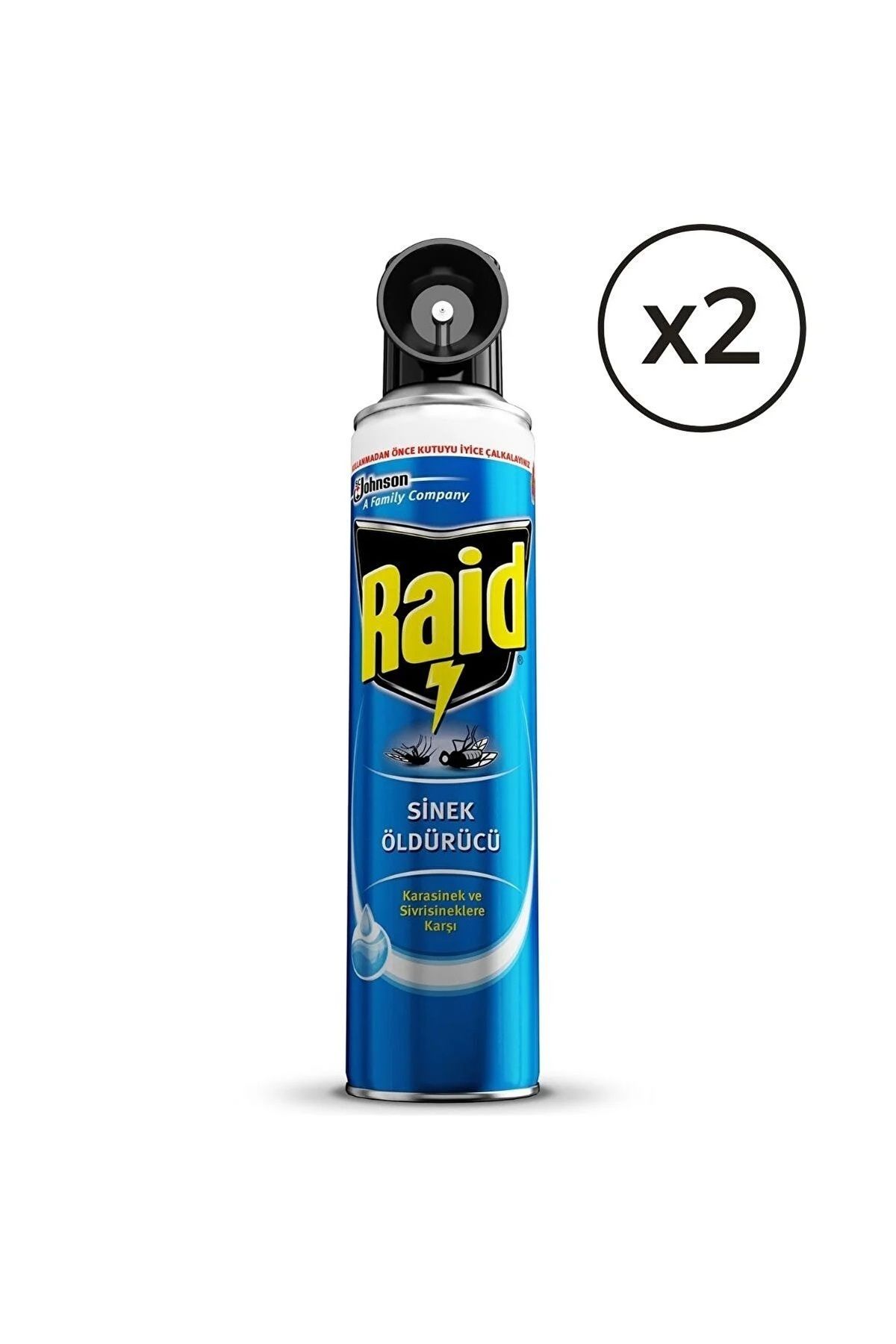 Sinek Öldürücü Sprey 300 Ml Sivrisinek Ve Karasineklere Karşı Etkili 2'li Ekonomik Paket