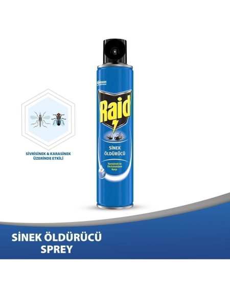 Sinek Öldürücü Sprey, 300ml (SİVRİSİNEK VE KARASİNEKLERE KARŞI)